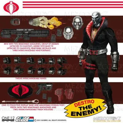 Figurine one 12 coll gi joe destro